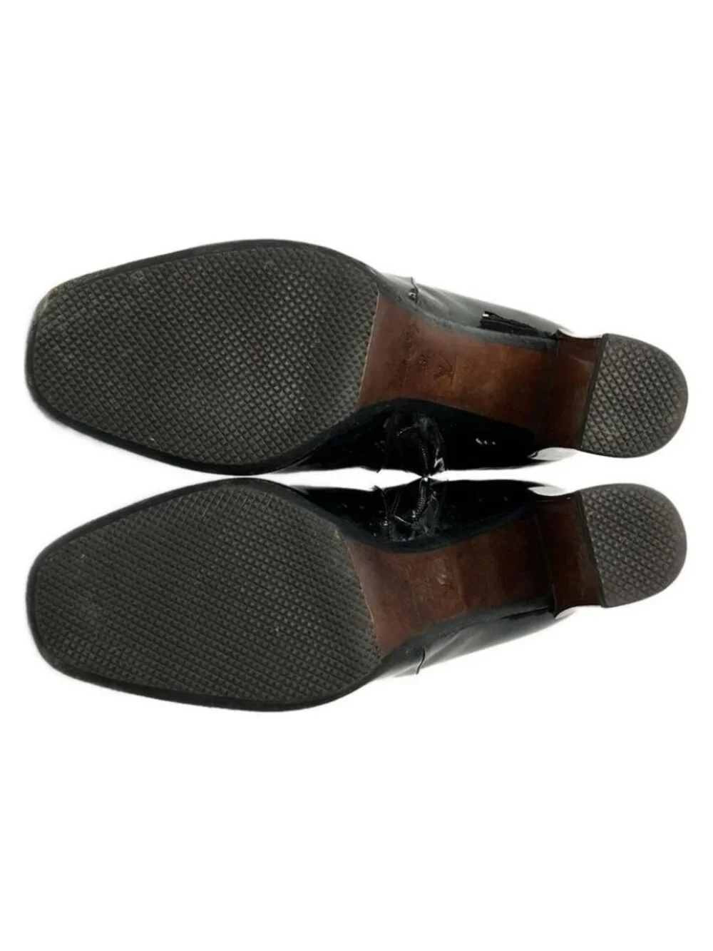 Louis Vuitton Short Boots 36.5 Black Leather - Picture 4 of 8